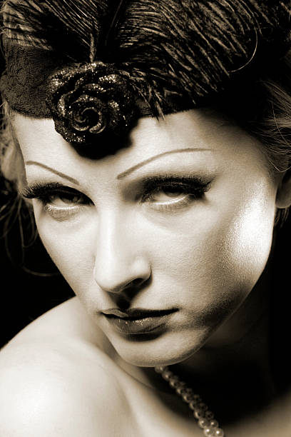 istock Woman's retro revival portrait. 106407118