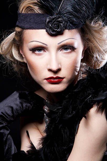 istock Woman's retro revival portrait. 106407121