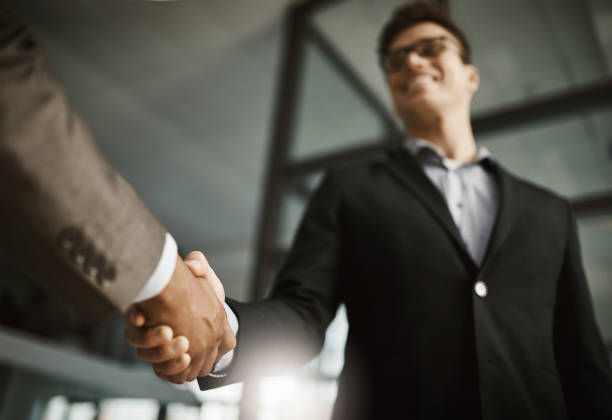 istock Networking their way to the top 1064079286