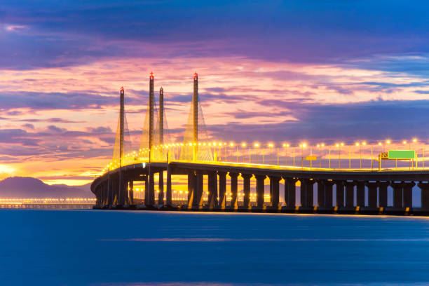 istock 2nd Penang Bridge view during dawn in George Town, Penang, Malaysia 1064082796