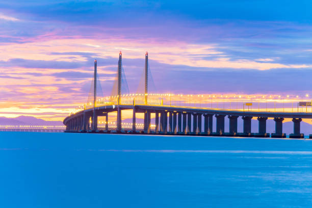 istock 2nd Penang Bridge view during dawn in George Town, Penang, Malaysia 1064082872