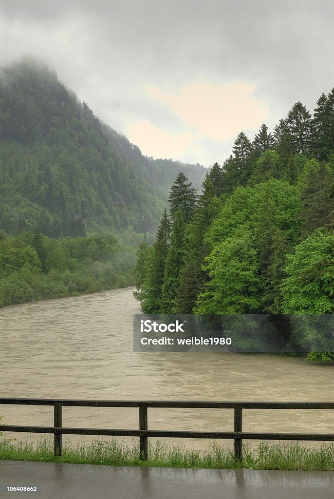 Lech River " - Lizenzfrei Allgäu Stock-Foto