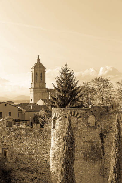 istock Boulevard on the fortress wall. Girona 1064091028
