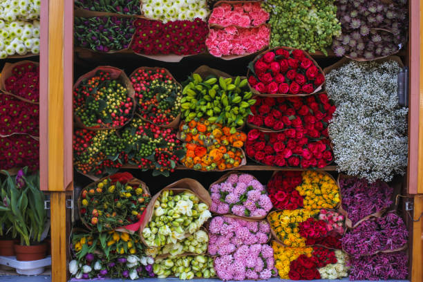 istock Beautiful bouquets with flowers 1064095996