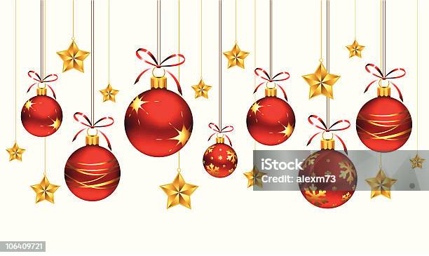 Boże Narodzenie Ozdoby - Stockowe grafiki wektorowe i więcej obrazów Boże Narodzenie - Boże Narodzenie, Bez ludzi, Białe tło
