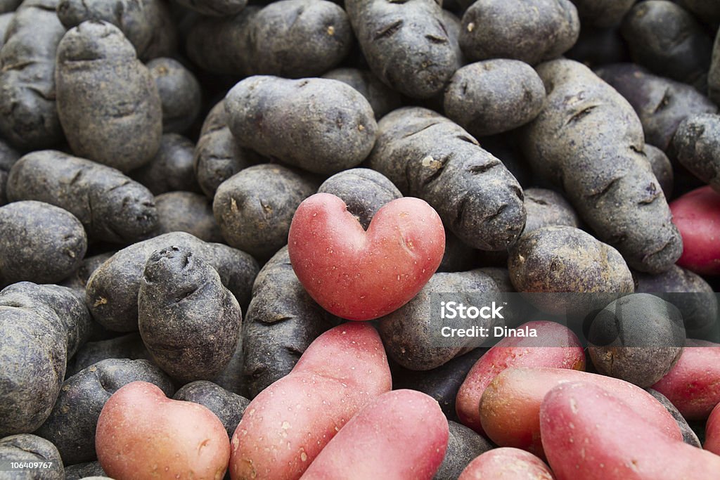 Картофельные сердце - Стоковые фото Без людей роялти-фри