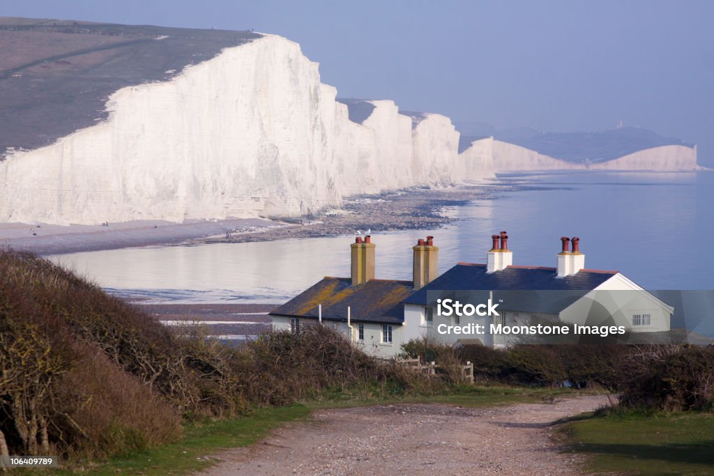 Cuckmere refugio en este Sussex, Inglaterra - Foto de stock de Playa libre de derechos