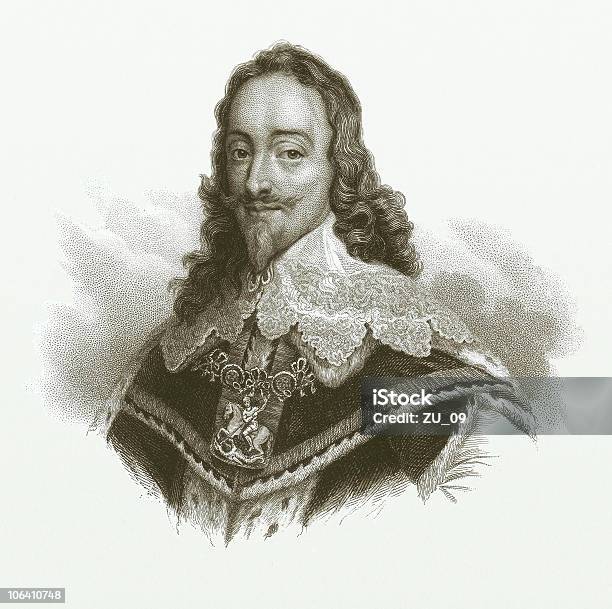 Charles I Of England 16001649 Stock Vektor Art und mehr Bilder von König Karl I. von England - König Karl I. von England, England, Porträt