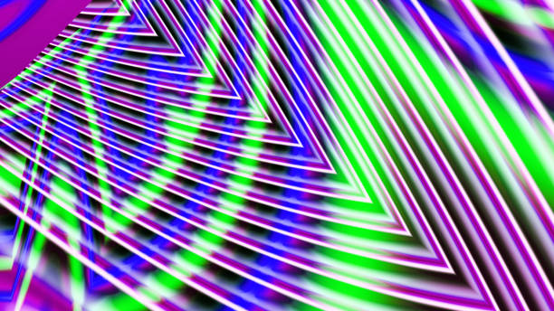istock Fantasy colorful chaotic fractal texture. 1064108814