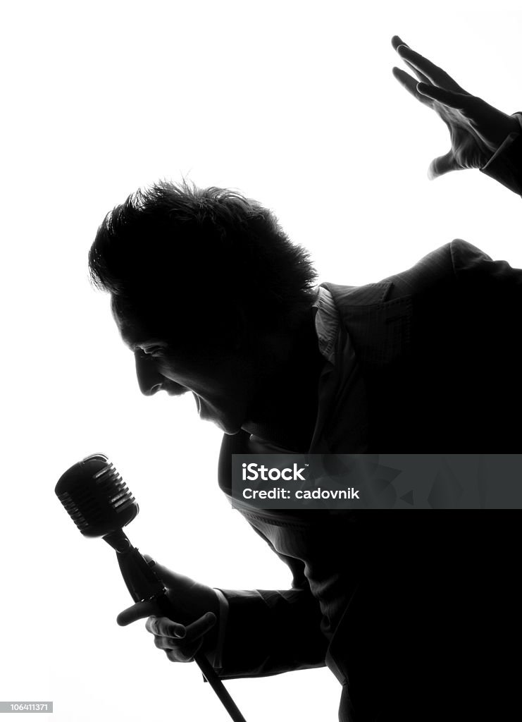 Singer  Acting - Performance Stock Photo