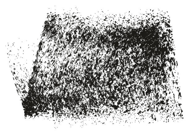 istock Paint Roller Rough Grunge Backgrounds High Detail Abstract Vector Lines & Background Set 43 1064115724