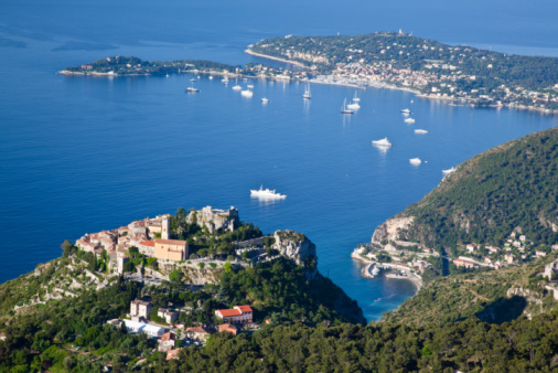 The Marina Grande harbour at the Island of Capri, south west of Naples, Italy