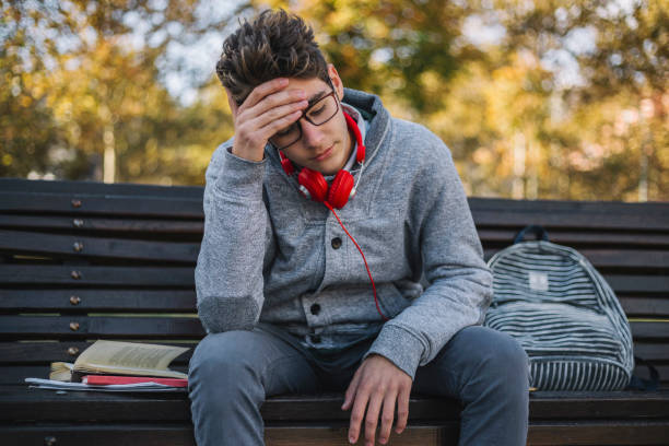 istock Emotional stress - teenage boy 1064121608