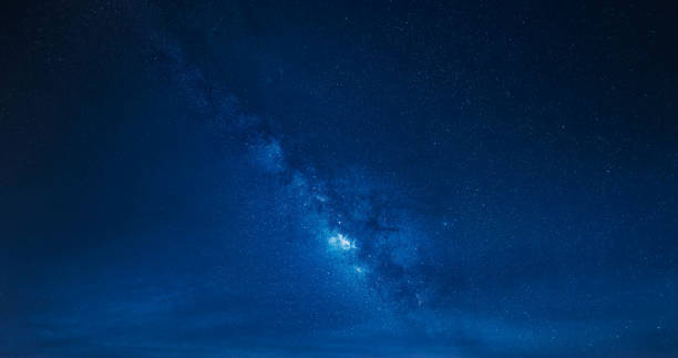 istock Milky Way in the night sky. 1064121846