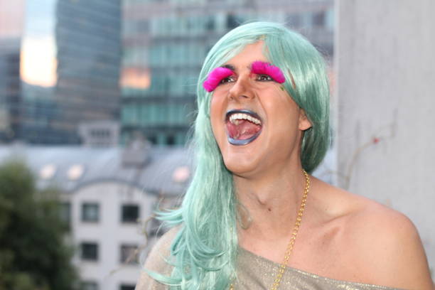 istock Stunning transgender woman looking away 1064128014