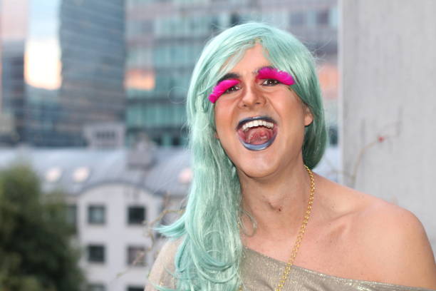 istock Stunning transgender woman smiling with pride 1064128022