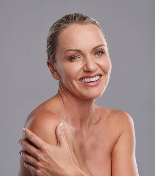 istock Happiness has made her age beautifully 1064130560