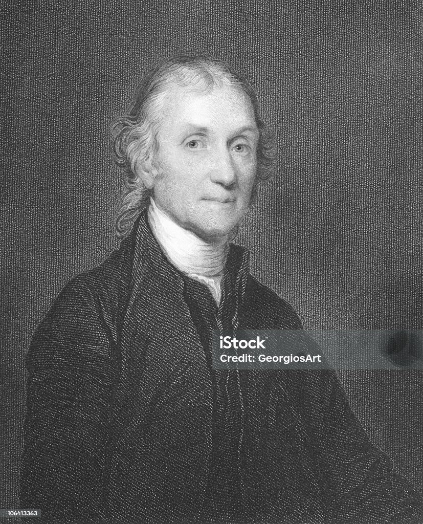 Joseph Priestley - Zbiór ilustracji royalty-free (Filozofia)