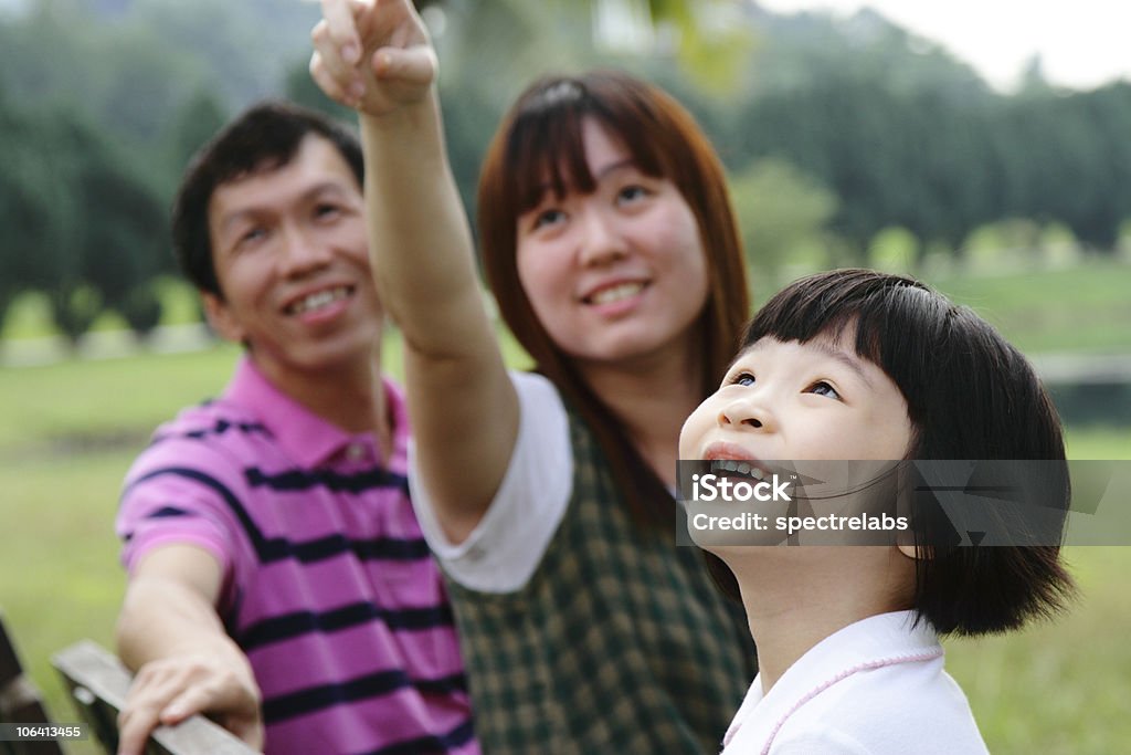 Família feliz - Royalty-free Criança Foto de stock