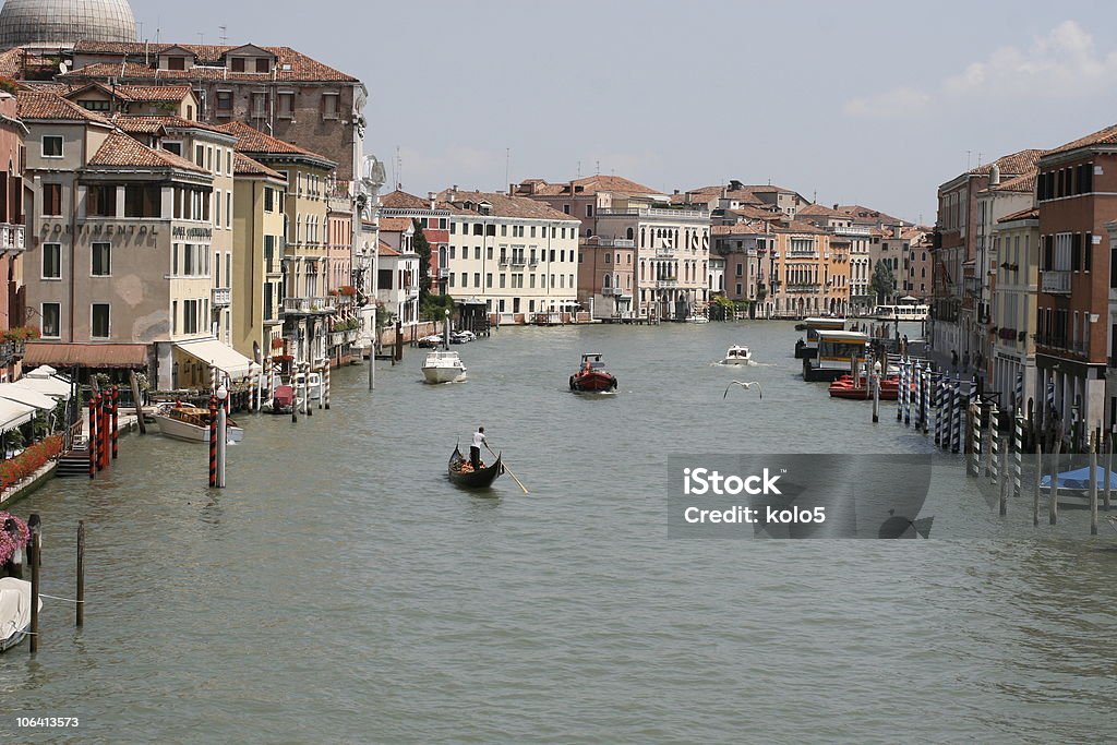 Большой канал, Венеция, Италия - Стоковые фото Архитектура роялти-фри