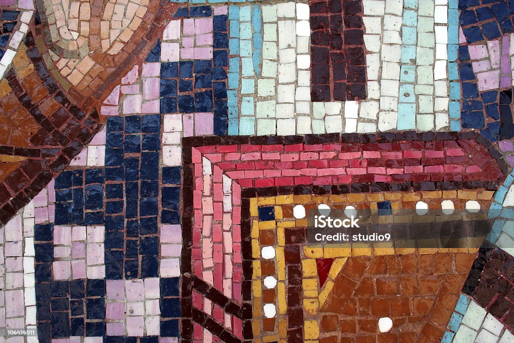 Mosaic de fragmentos - Foto de stock de Mosaico libre de derechos