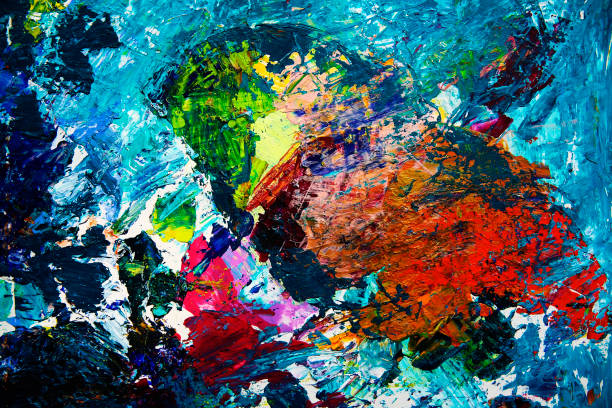 istock Abstract art painting of the bird 1064151092