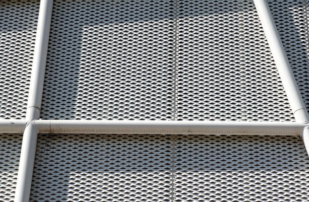 istock Metal Pattern Architecture details Facade Metal Geometric Structure 1064151696