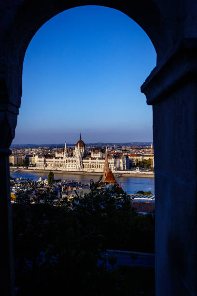 istock The setting sun illuminates Parliament 1064157040