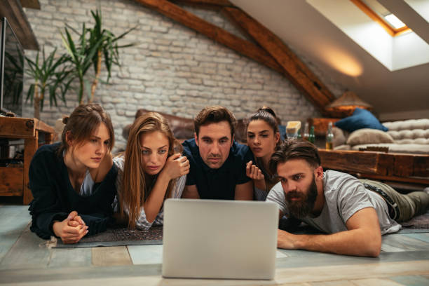 istock Movie time with the crew 1064161954
