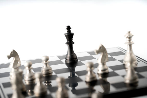 istock Chess business concept, leader teamwork & success 1064169878