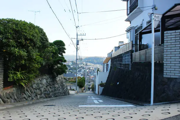 Slope and streets of Kamakura