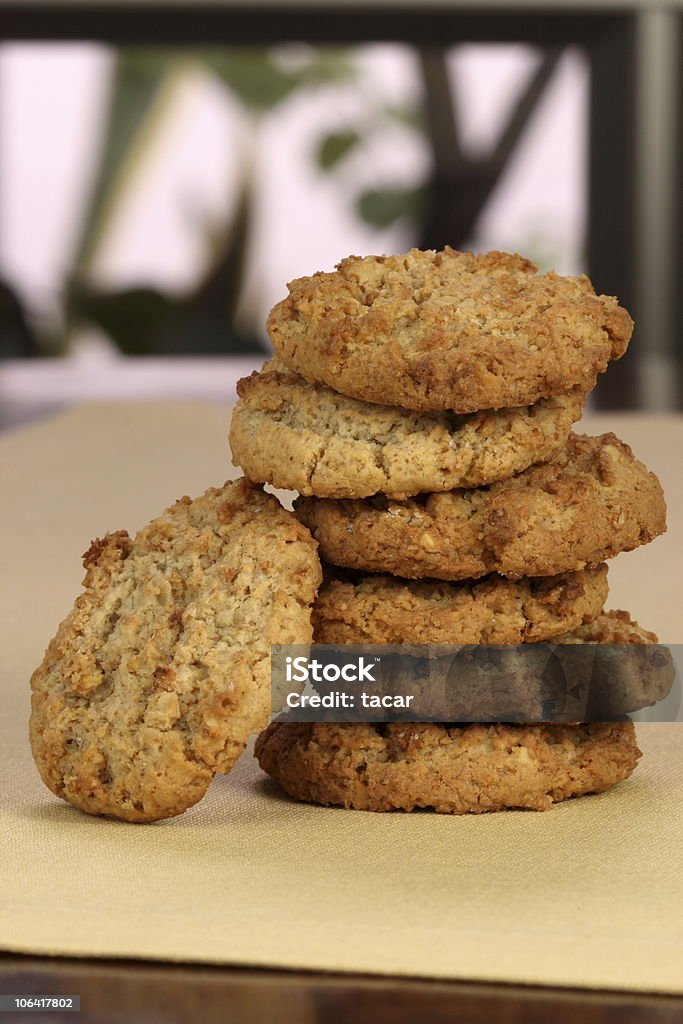 oatmeal cookies  Color Image Stock Photo