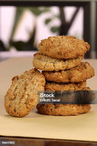 Oatmeal Cookies Stock Photo - Download Image Now - Color Image, Cookie, Food