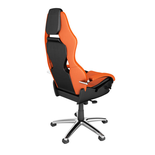 istock Modern office chair isolated on white background 3d render without shadow 1064189014