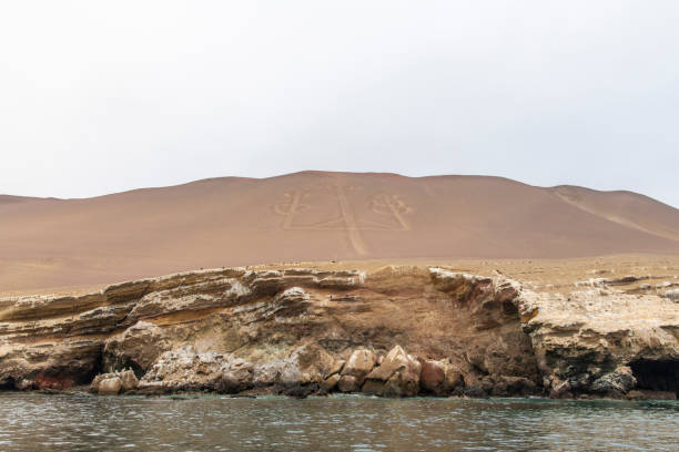 istock Candelabra geoglyph in Paracas 1064193534