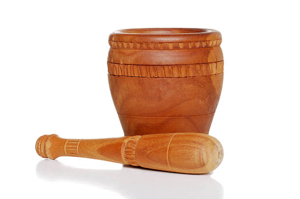 istock wooden mortar and pestle 106419404