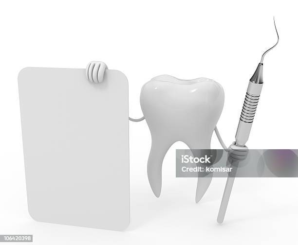 Molar Con Herramientas Dentales Foto de stock y más banco de imágenes de Asistencia sanitaria y medicina - Asistencia sanitaria y medicina, Color - Tipo de imagen, Consultorio dental