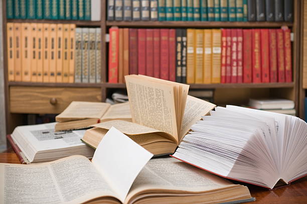 istock Books of house library. 106420738
