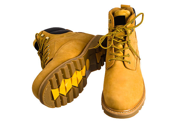 istock Winter man's footwear. 106420770