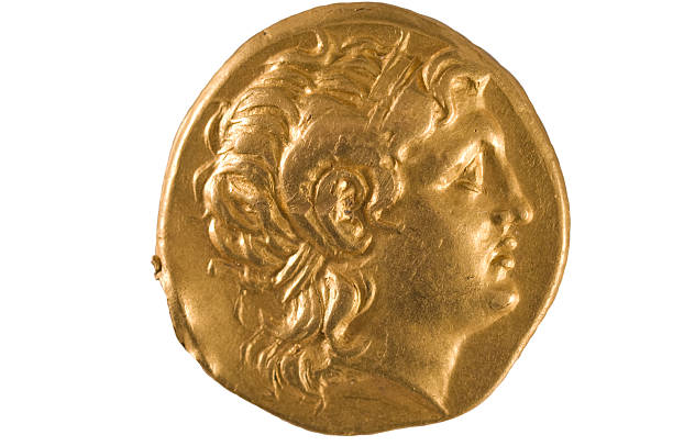 istock Gold coin of ancient Greece. 106420836