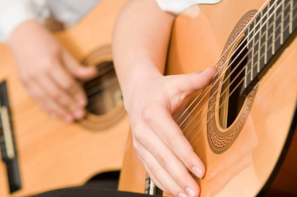istock Concert of young guitarists. 106420856