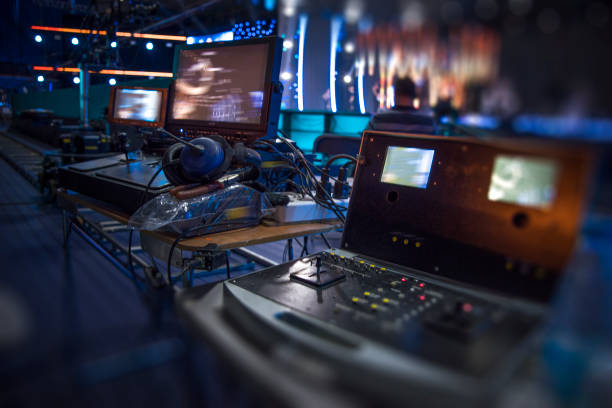 istock shooting a concert on television 1064208748