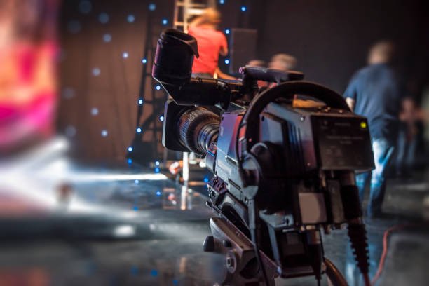 istock shooting a concert on television 1064209282