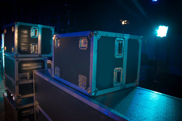 istock Preparing the stage for a concert 1064212344