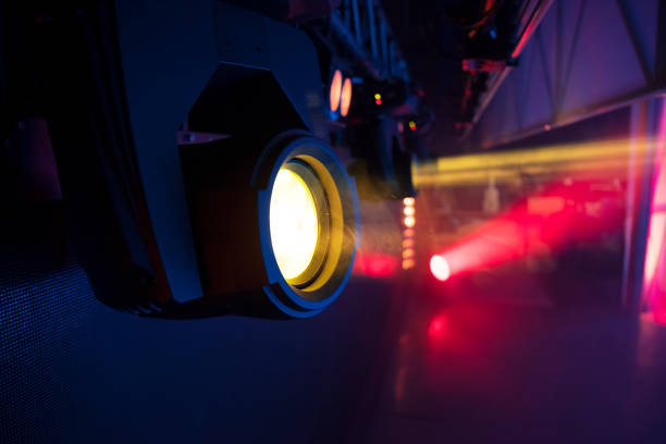 istock rays of light illuminate the scene 1064212356