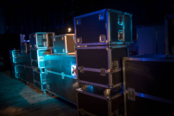 istock Preparing the stage for a concert 1064212482
