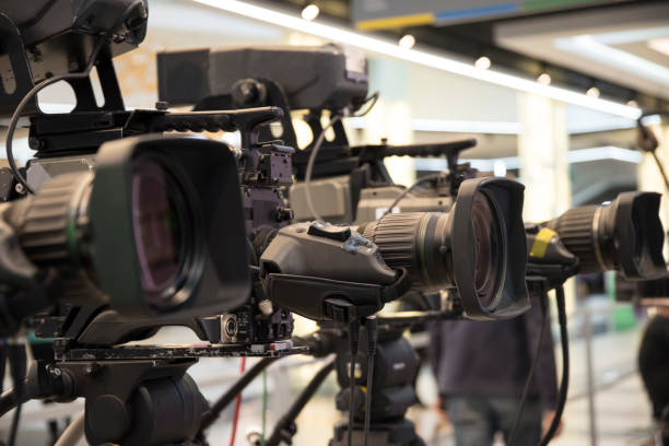 istock shooting a concert on television 1064218300