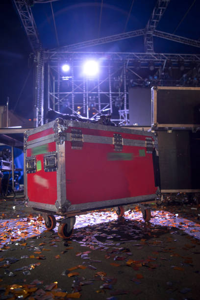 istock Preparing the stage for a concert 1064218392
