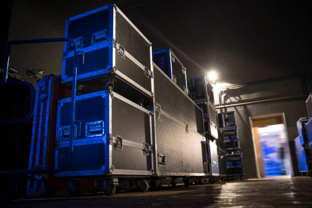 istock Preparing the stage for a concert 1064218810