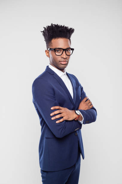 istock Good looking afro american businessman 1064220616
